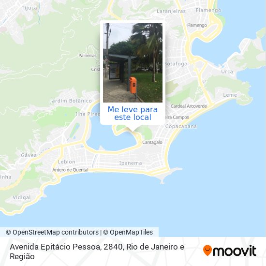 Avenida Epitácio Pessoa, 2840 mapa