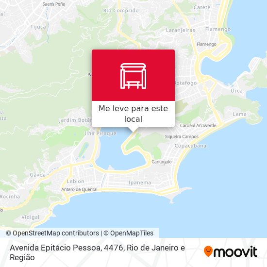 Avenida Epitácio Pessoa, 4476 mapa