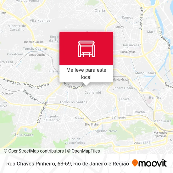 Rua Chaves Pinheiro, 63-69 mapa