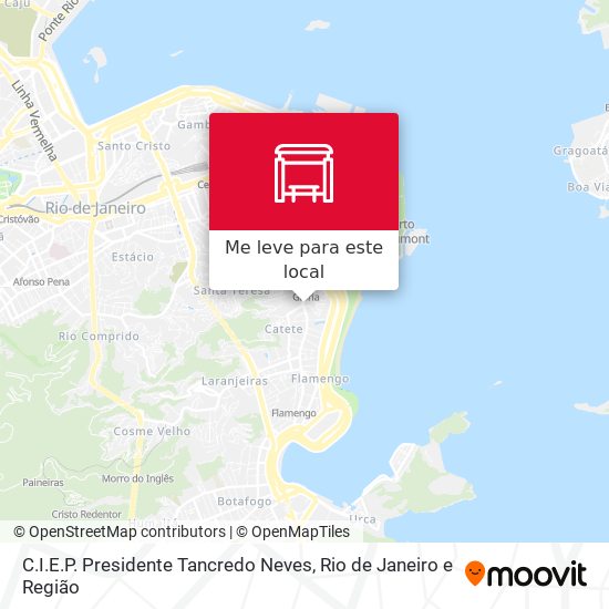 C.I.E.P. Presidente Tancredo Neves mapa