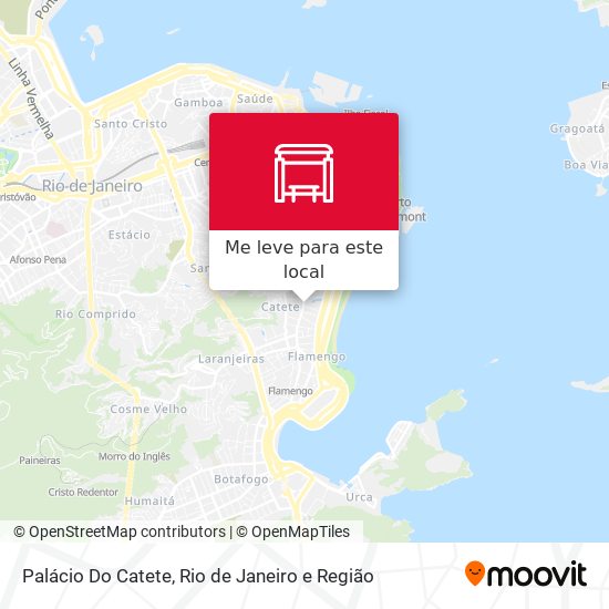 Palácio Do Catete mapa
