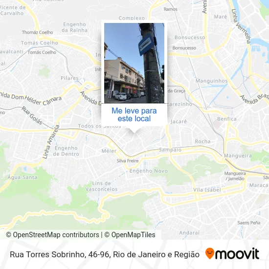 Rua Torres Sobrinho, 46-96 mapa
