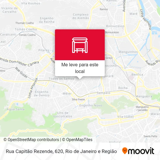 Rua Capitão Rezende, 620 mapa
