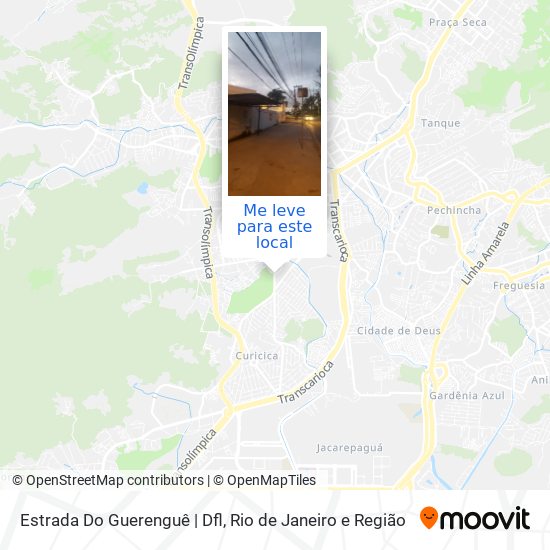 Estrada Do Guerenguê | Dfl mapa