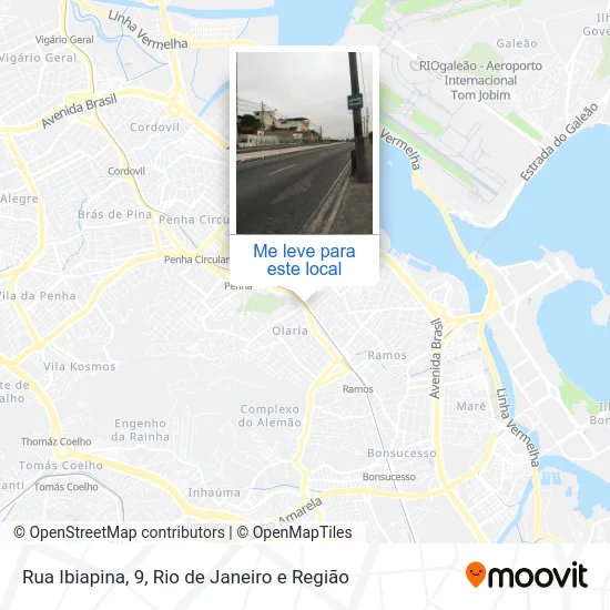 Rua Ibiapina, 9 mapa
