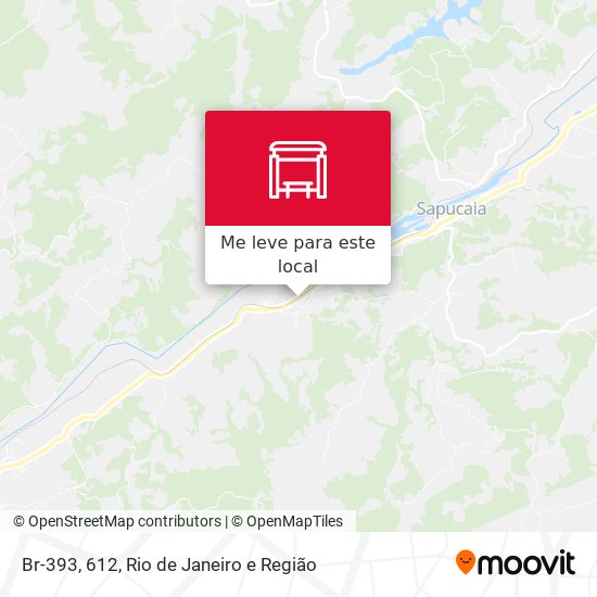Br-393, 612 mapa