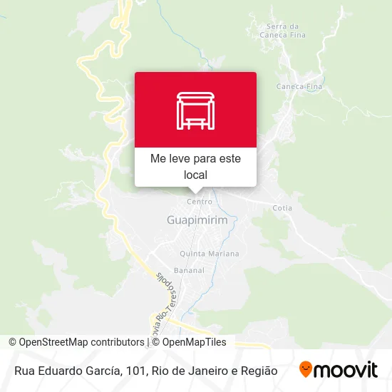 Rua Eduardo García, 101 mapa