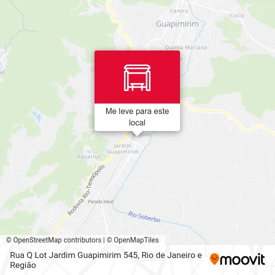 Rua Q Lot Jardim Guapimirim 545 mapa