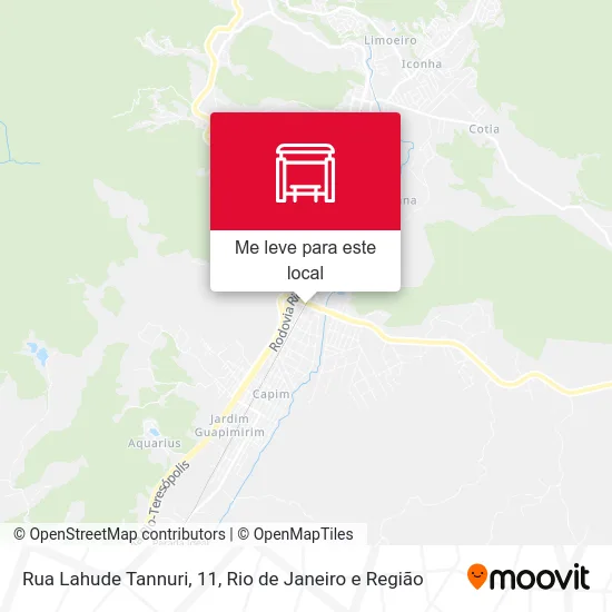 Rua Lahude Tannuri, 11 mapa