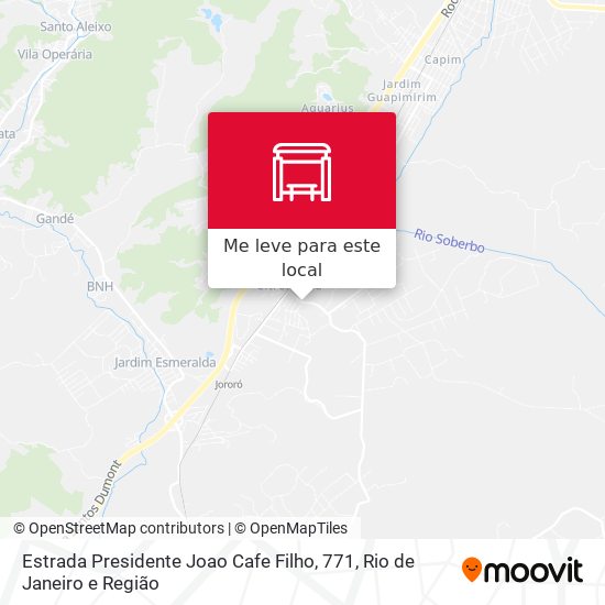 Estrada Presidente Joao Cafe Filho, 771 mapa