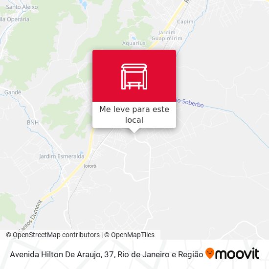 Avenida Hilton De Araujo, 37 mapa