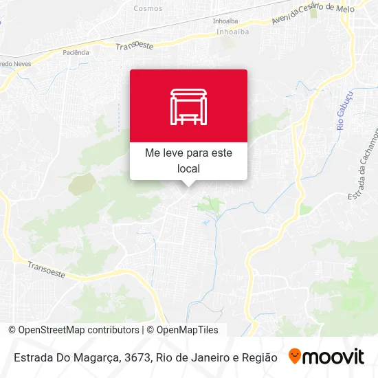 Estrada Do Magarça, 3673 mapa