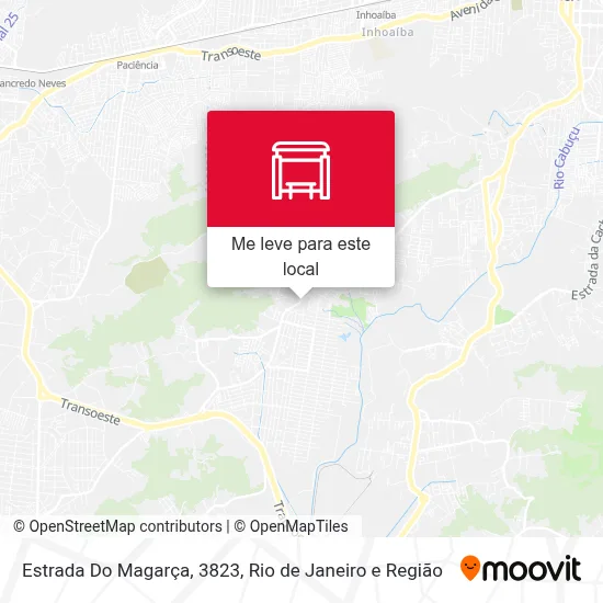 Estrada Do Magarça, 3823 mapa