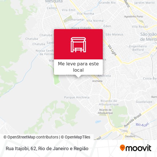Rua Itajobi, 62 mapa