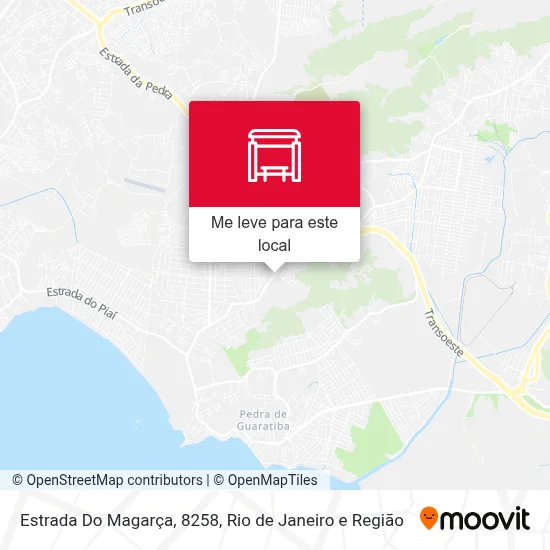 Estrada Do Magarça, 8258 mapa