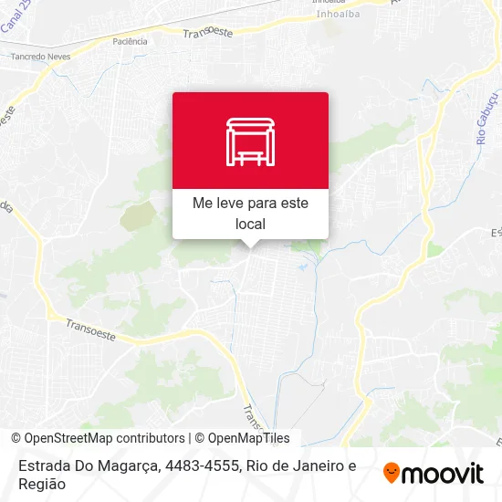 Estrada Do Magarça, 4483-4555 mapa