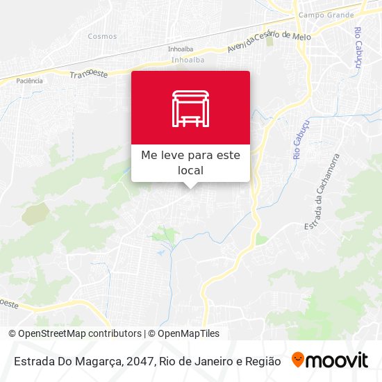 Estrada Do Magarça, 2047 mapa