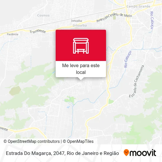 Estrada Do Magarça, 2047 mapa