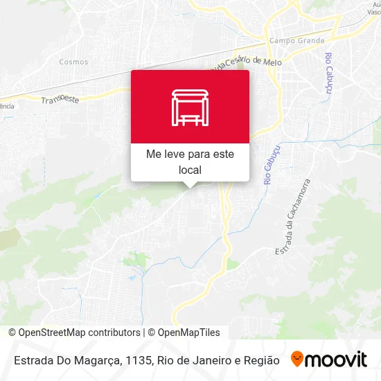 Estrada Do Magarça, 1135 mapa