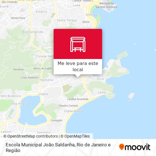 Escola Municipal João Saldanha mapa