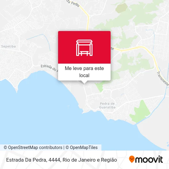 Estrada Da Pedra, 4444 mapa