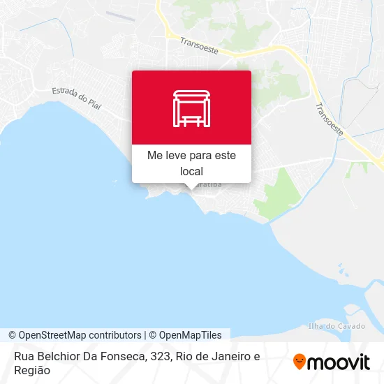 Rua Belchior Da Fonseca, 323 mapa
