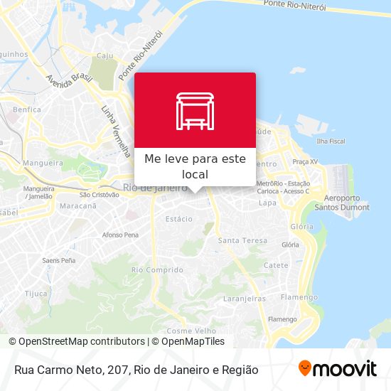 Rua Carmo Neto, 207 mapa