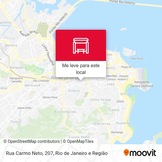 Rua Carmo Neto, 207 mapa