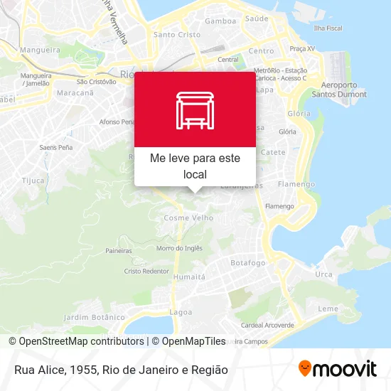 Rua Alice, 1955 mapa