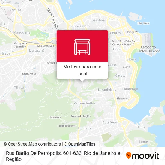 Rua Barão De Petrópolis, 601-633 mapa