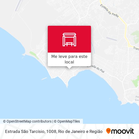 Estrada São Tarcísio, 1008 mapa