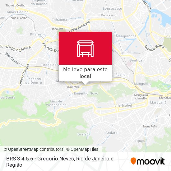 BRS 3 4 5 6 - Gregório Neves mapa