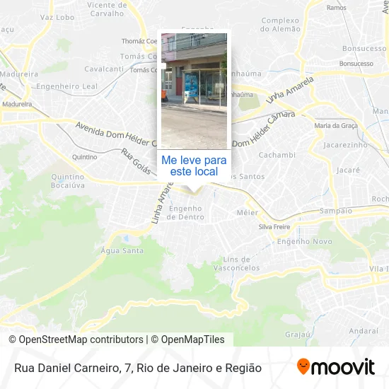Rua Daniel Carneiro, 7 mapa