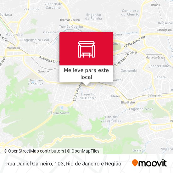 Rua Daniel Carneiro, 103 mapa