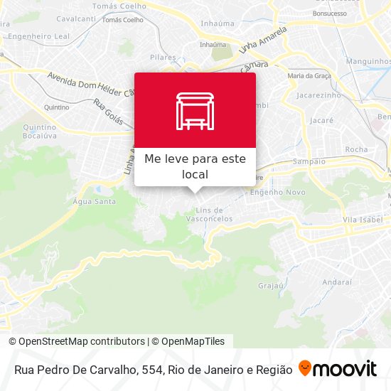 Rua Pedro De Carvalho, 554 mapa