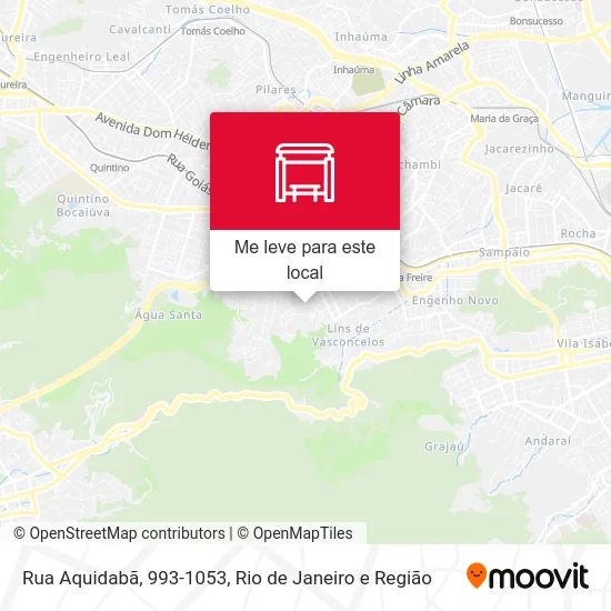 Rua Aquidabã, 993-1053 mapa