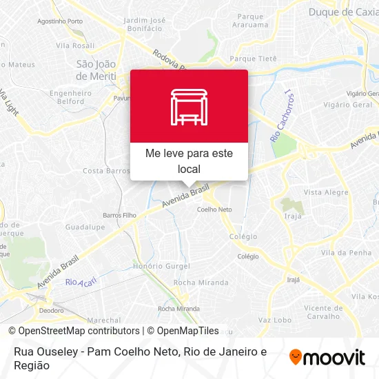 Rua Ouseley - Pam Coelho Neto mapa