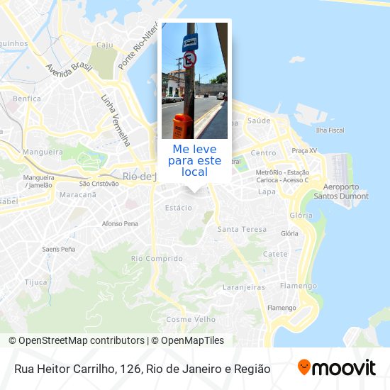 Rua Heitor Carrilho, 126 mapa