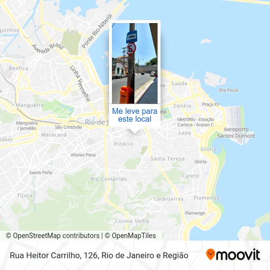 Rua Heitor Carrilho, 126 mapa