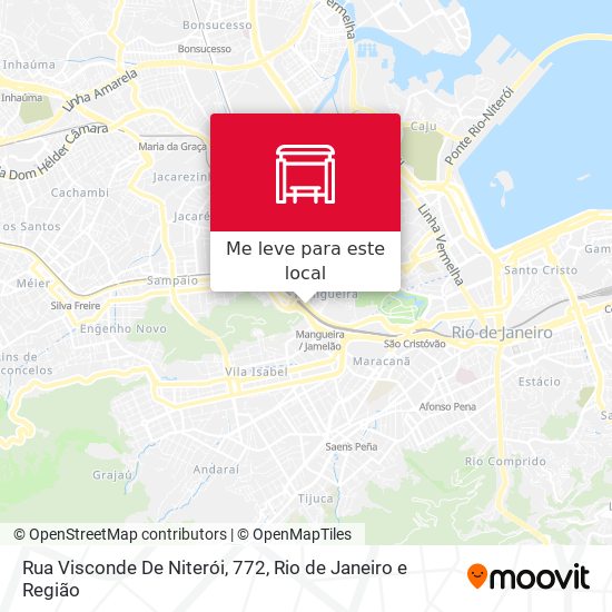 Rua Visconde De Niterói, 772 mapa