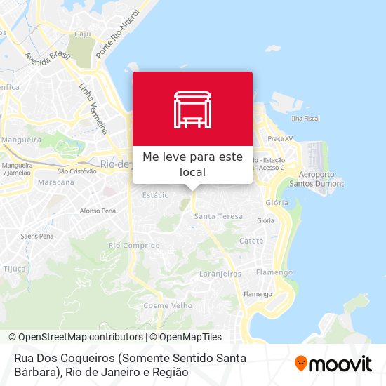 Rua Dos Coqueiros (Somente Sentido Santa Bárbara) mapa