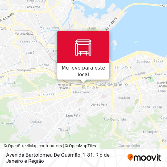 Avenida Bartolomeu De Gusmão, 1-81 mapa