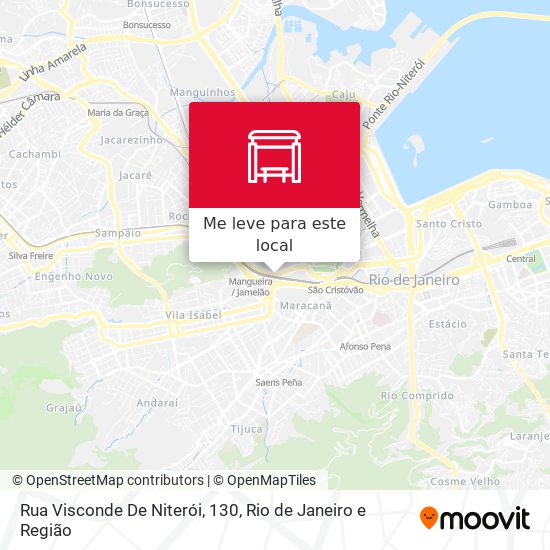 Rua Visconde De Niterói, 130 mapa