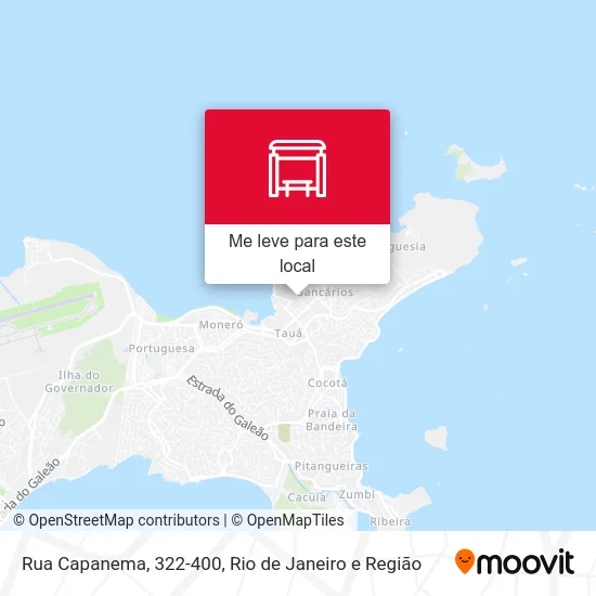 Rua Capanema, 322-400 mapa