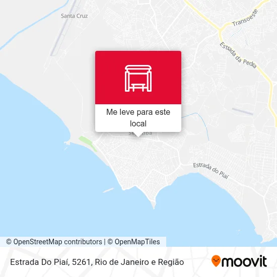 Estrada Do Piaí, 5261 mapa