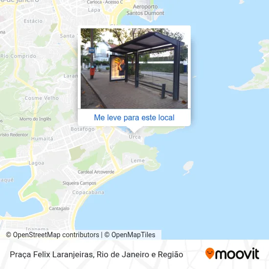 Praça Felix Laranjeiras mapa