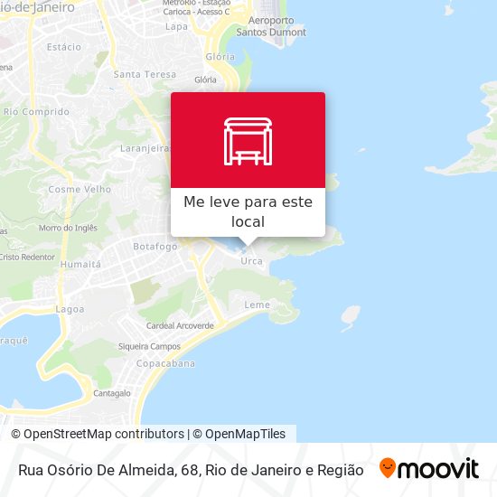 Rua Osório De Almeida, 68 mapa