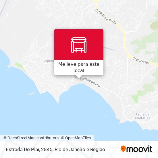 Estrada Do Piaí, 2845 mapa