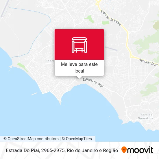 Estrada Do Piaí, 2965-2975 mapa