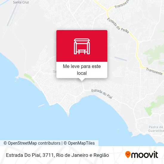 Estrada Do Piaí, 3711 mapa